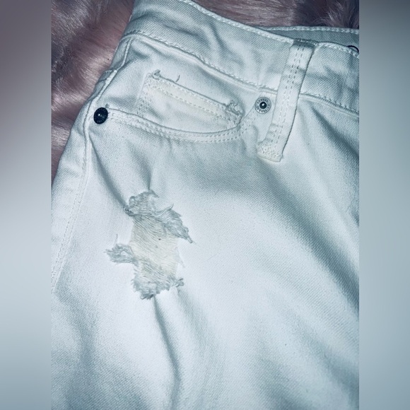 Universal Thread Mid Rise Skinny Ankle Jean Sz. 2/26short Frayed Hem - Picture 9 of 15